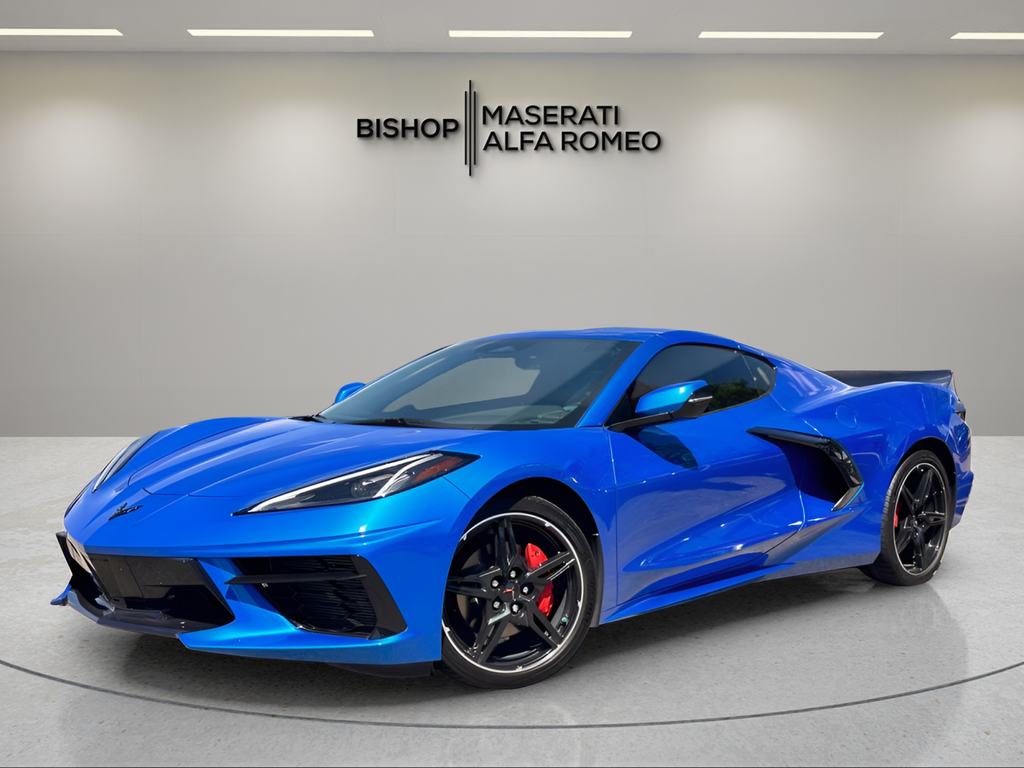 Riptide Blue Metallic 2025 Chevrolet Corvette Stingray 1LT Coupe RWD Coupe Rear-Wheel Drive 8-Speed Dual Clutch