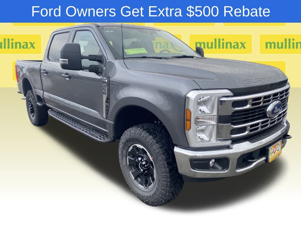 M7 Carbonized Gray 2026 Ford F-250 Super Duty XLT Crew Cab 4WD Pickup Truck Four-Wheel Drive Automatic