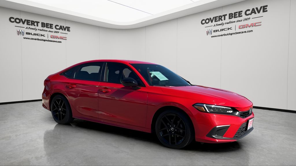 Used Car 2022 Honda Civic  Sport For Sale Under $25,000 In Austin, Texas