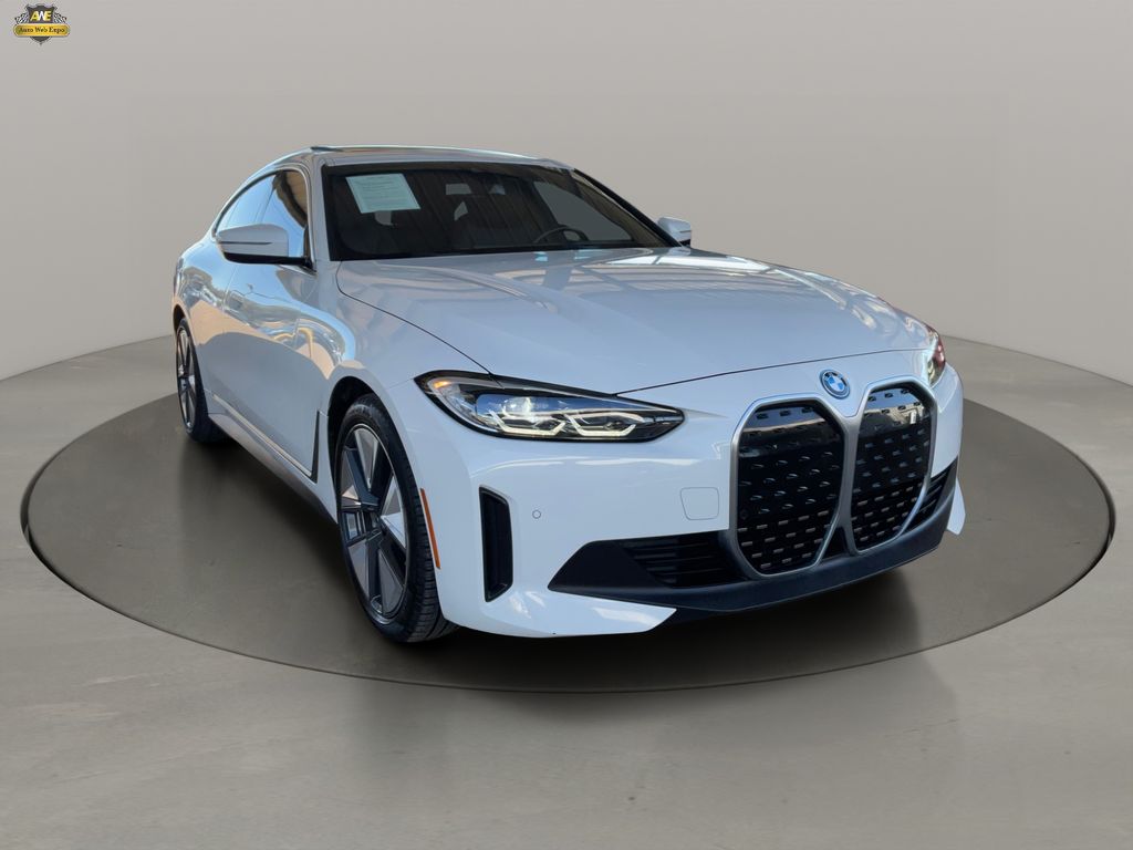 Alpine White 2023 BMW i4 eDrive40 Gran Coupe FWD Sedan Rear-Wheel Drive Automatic