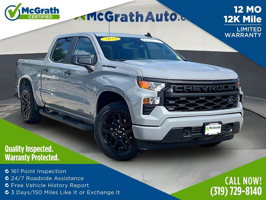 Slate Gray Metallic 2024 Chevrolet Silverado 1500 Pickup Truck Four-Wheel Drive 8-Speed Automatic