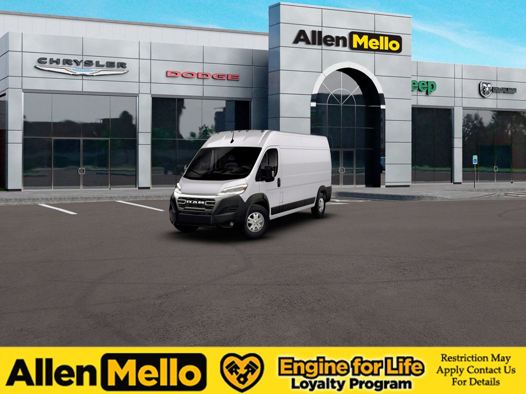 Bright White Clearcoat 2026 RAM ProMaster Van  9-Speed Automatic