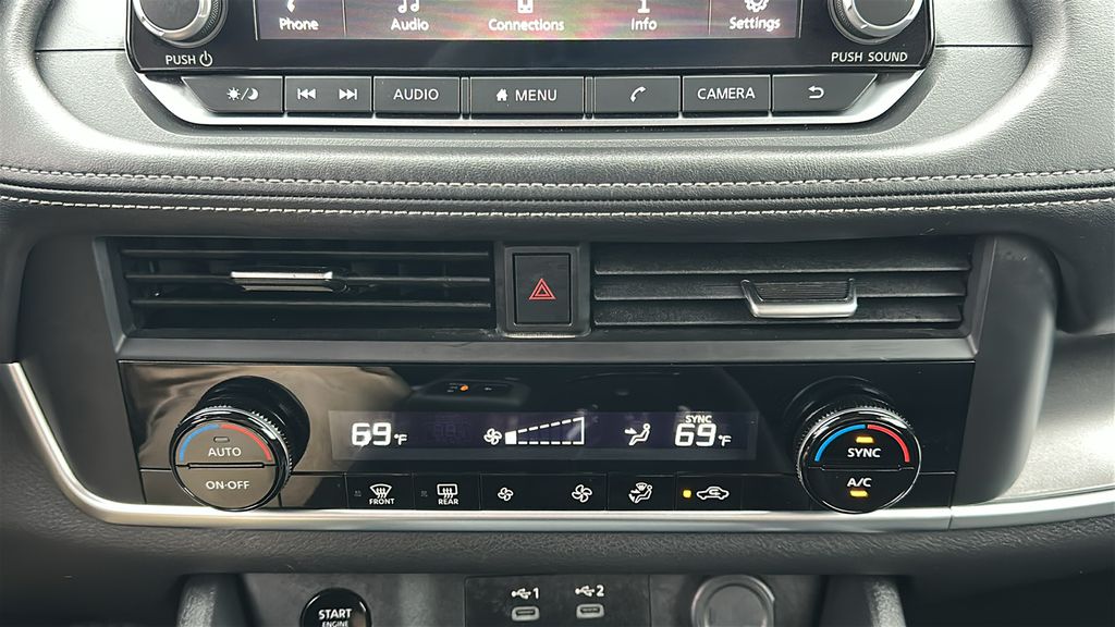 2025 Nissan Rogue SV Silver at Bravo Nissan