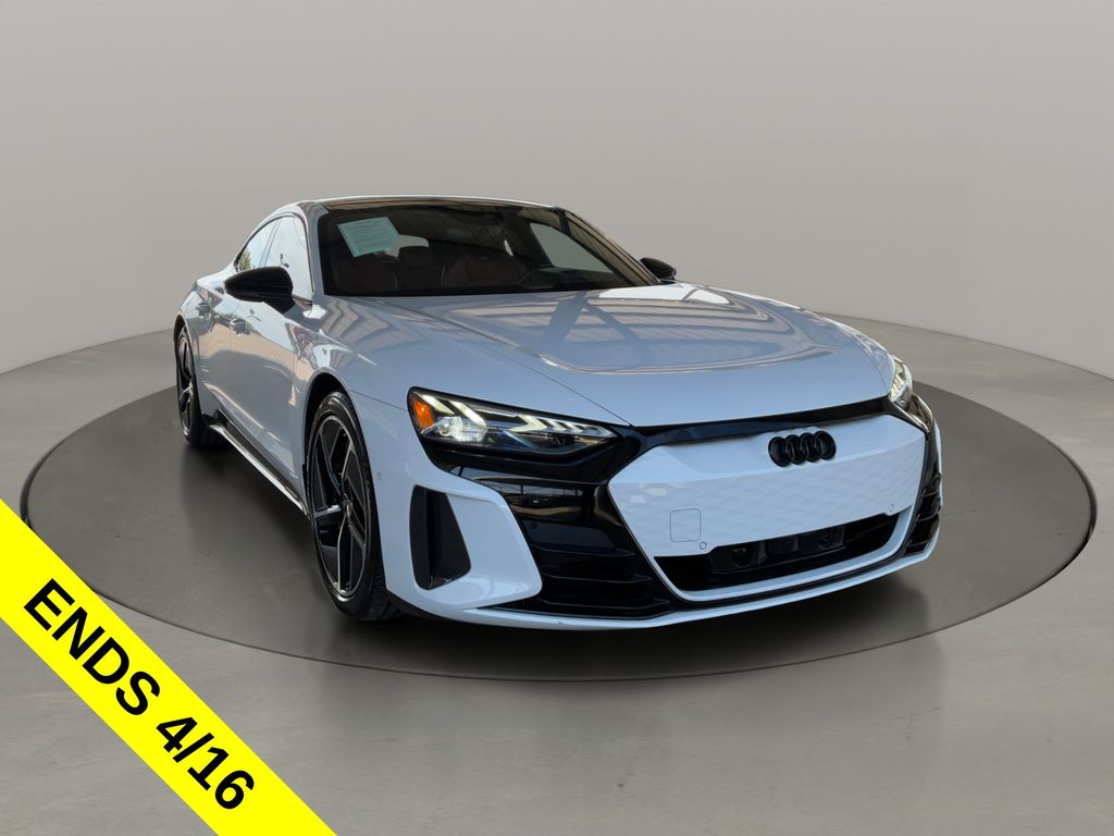 Ibis White 2024 Audi RS e-tron GT quattro AWD Sedan All-Wheel Drive 1-Speed Automatic