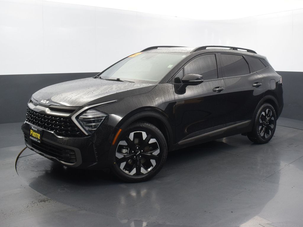 Fusion Black 2023 Kia Sportage Hybrid Plug-In X-Line Prestige AWD SUV / Crossover All-Wheel Drive 6-Speed Automatic