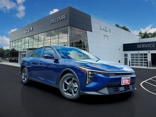 Blue 2026 Kia K4 Sedan Front-Wheel Drive Continuously Variable Transmission