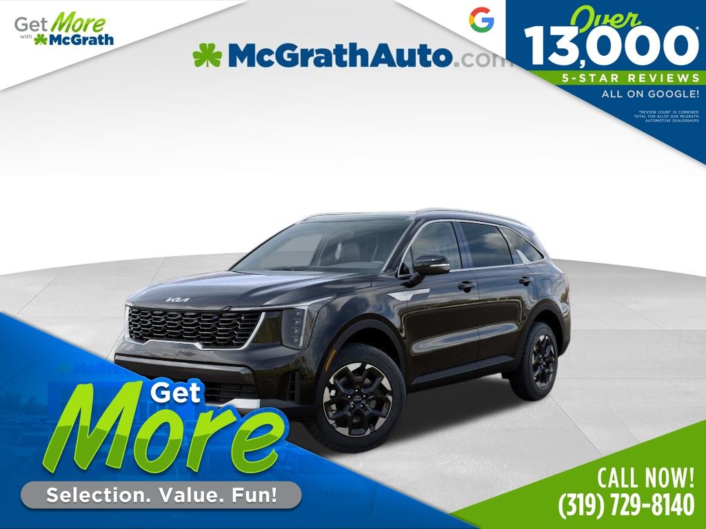 Ebony Black 2026 Kia Sorento SUV / Crossover All-Wheel Drive 8-Speed Automatic