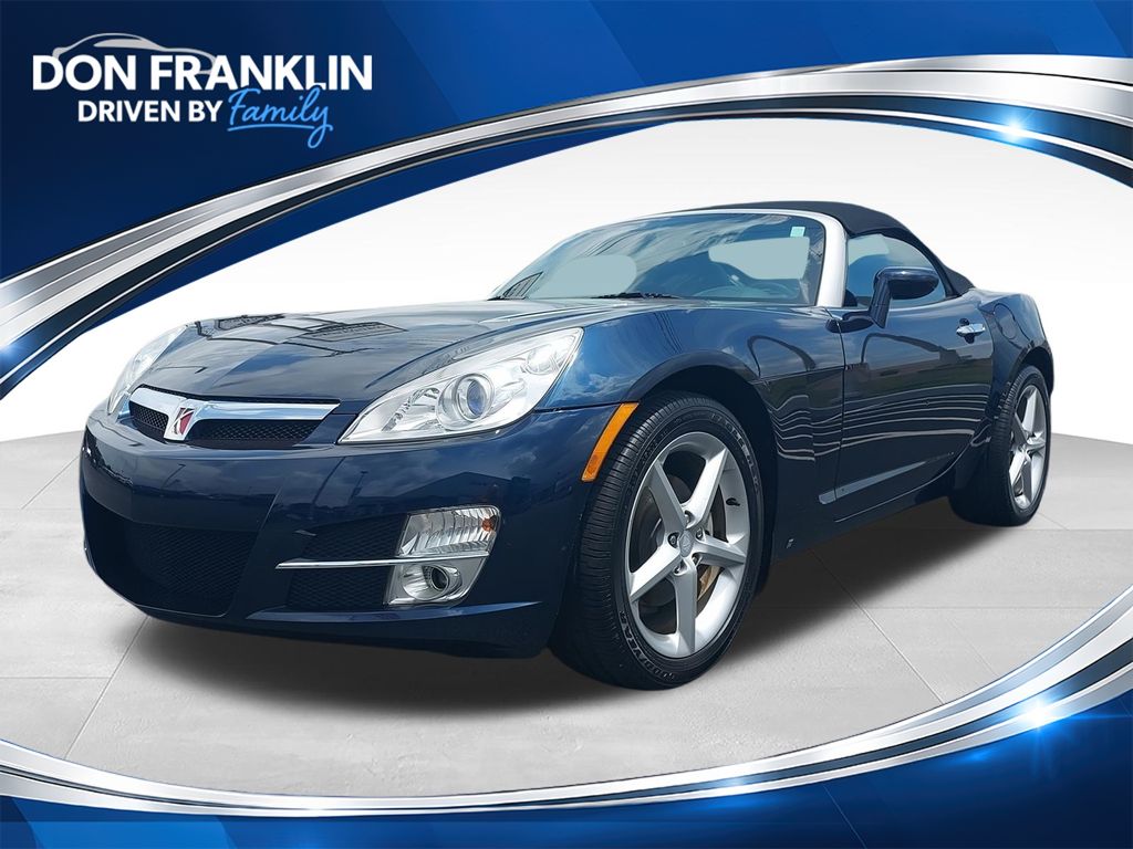 Midnight Blue 2007 Saturn Sky Convertible Rear-Wheel Drive 5-Speed Manual