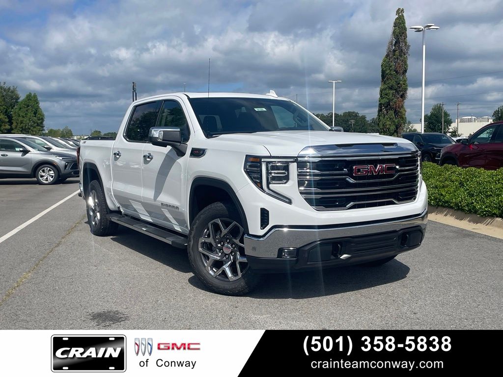 Summit White 2026 GMC Sierra 1500 Pickup Truck Four-Wheel Drive Automatic