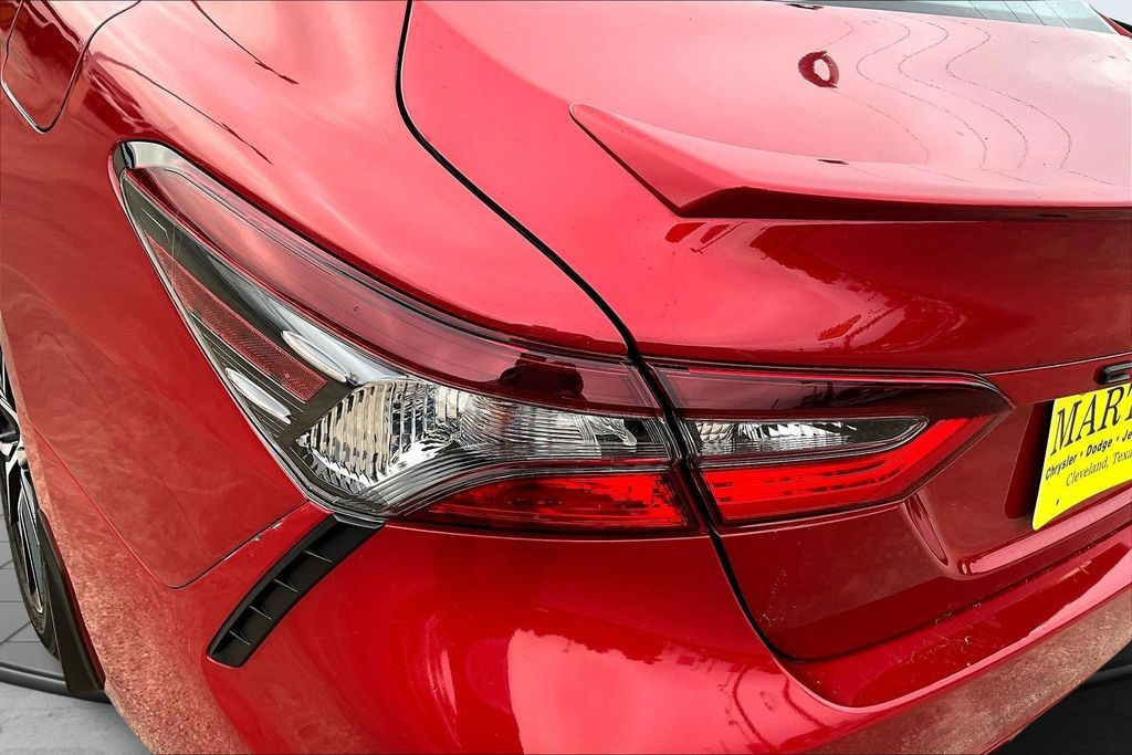 2023 Toyota Camry SE Red at Don McGill Toyota