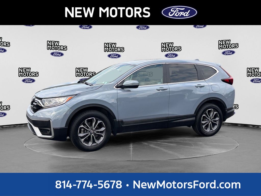 Blue 2022 Honda CR-V SUV / Crossover All-Wheel Drive Continuously Variable Transmission