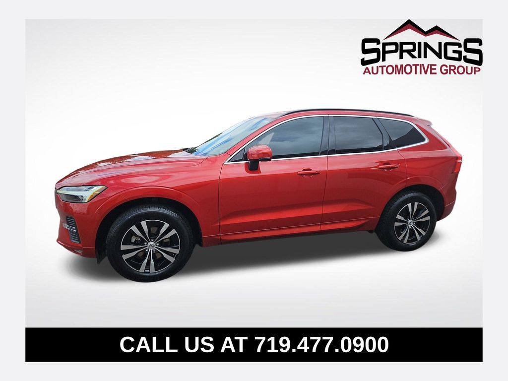 Red 2023 Volvo XC60 B5 Core AWD SUV / Crossover All-Wheel Drive Automatic