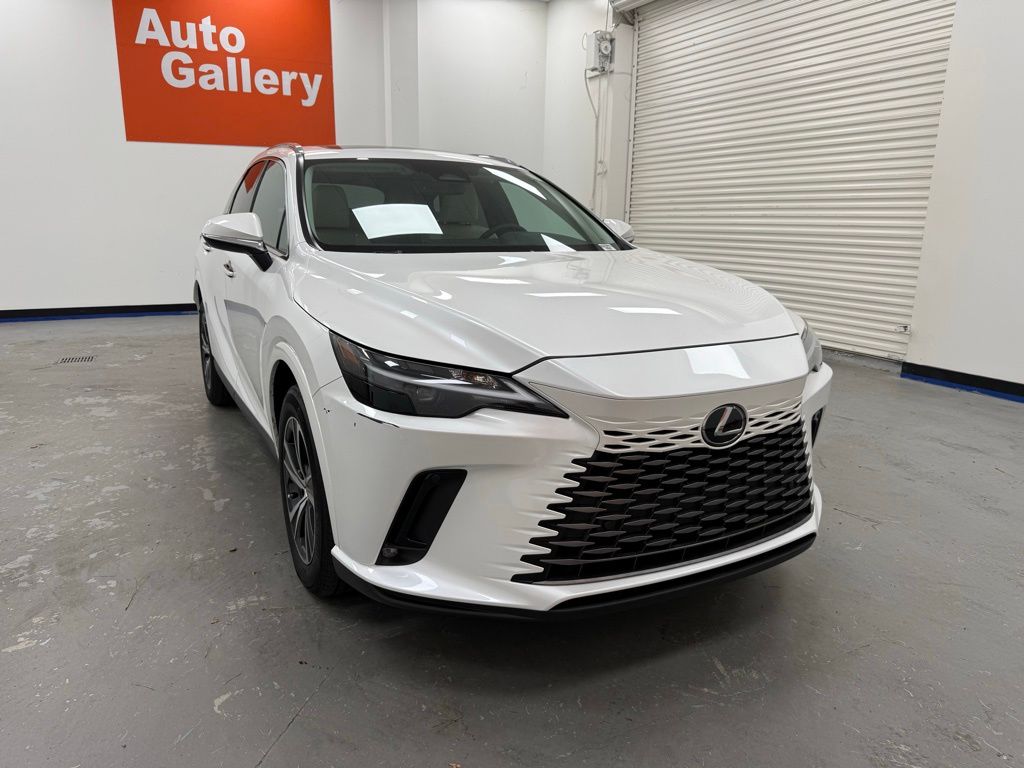 White Pearl 2024 Lexus RX Hybrid 350h AWD SUV / Crossover All-Wheel Drive Continuously Variable Transmission