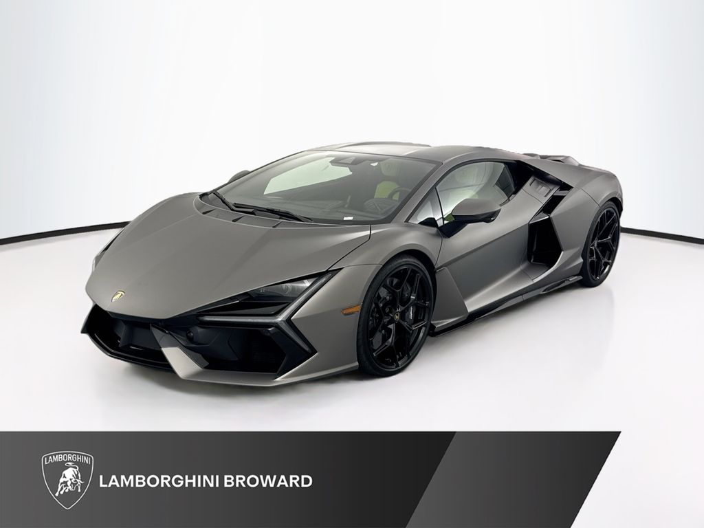 Grigio Crater Matt 2026 Lamborghini Revuelto Coupe All-Wheel Drive 8-Speed Dual Clutch