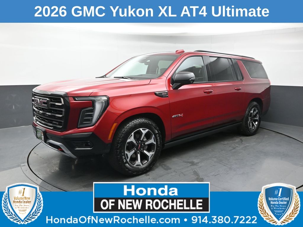 Volcanic Red 2026 GMC Yukon XL SUV / Crossover Four-Wheel Drive