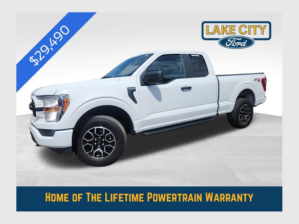 Oxford White 2022 Ford F-150 Pickup Truck Four-Wheel Drive Automatic