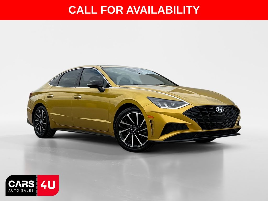 Glowing Yellow 2020 Hyundai Sonata Sedan Front-Wheel Drive 8-Speed Automatic Overdrive