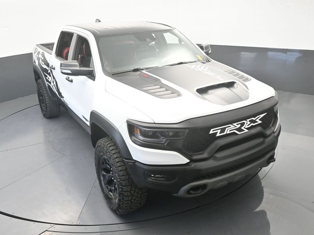 Used 2022 Bright White Clearcoat Ram TRX image 53