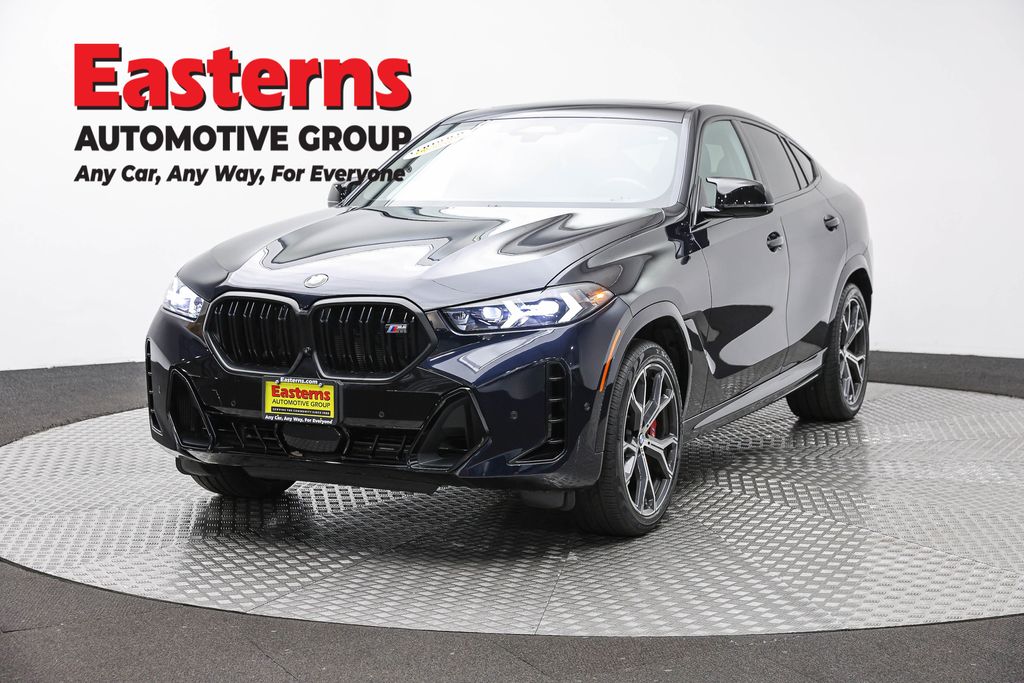 Carbon Black Metallic 2025 BMW X6 SUV / Crossover All-Wheel Drive 8-Speed Automatic