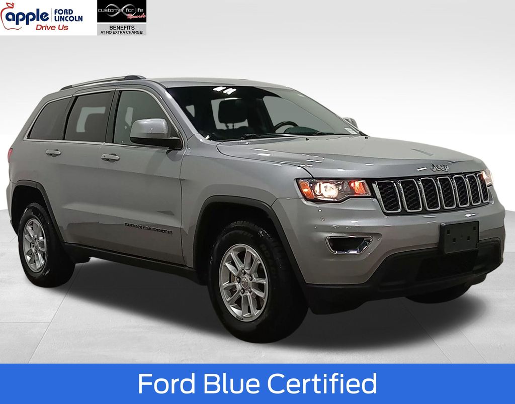 Billet Silver Metallic Clearcoat 2019 Jeep Grand Cherokee SUV / Crossover Four-Wheel Drive 8-Speed Automatic