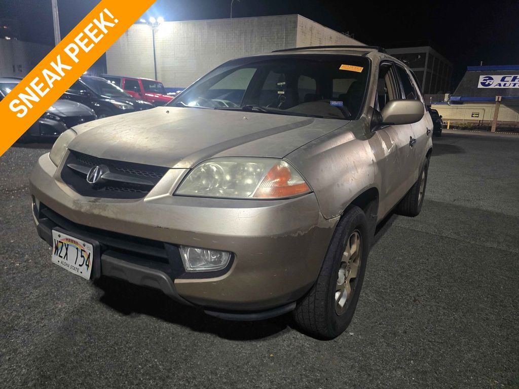 Brown (Mesa Beige Metallic) 2001 Acura MDX AWD with Touring Package SUV / Crossover Four-Wheel Drive 5-Speed Automatic Overdrive