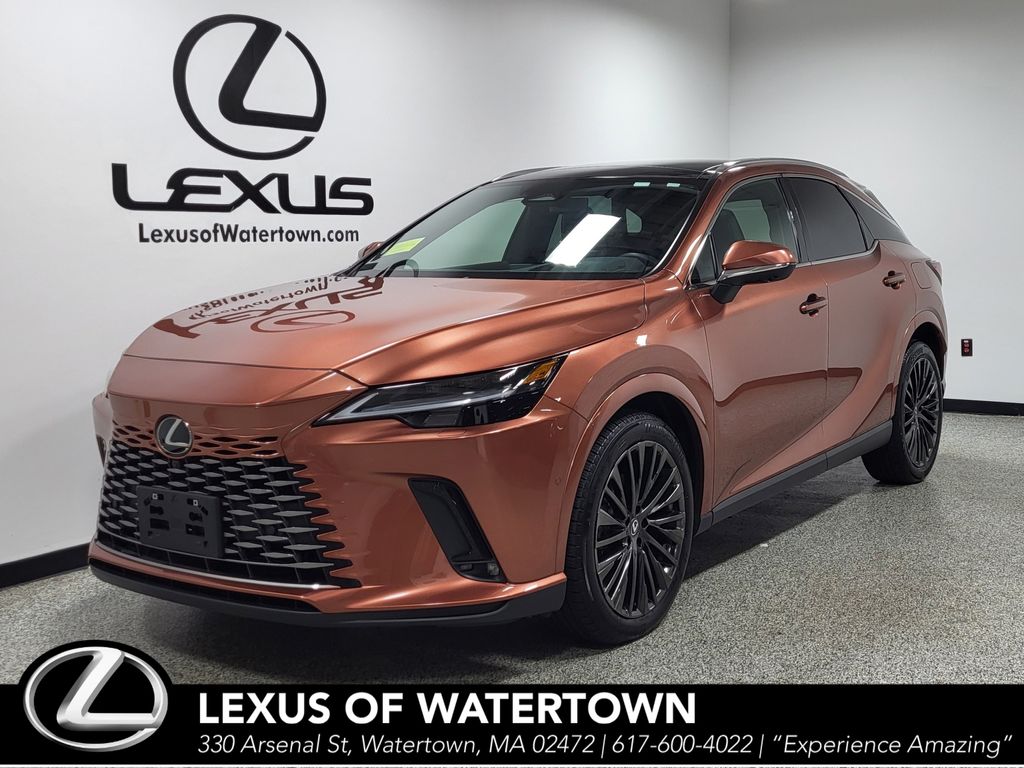 Red (Copper Crest) 2025 Lexus RX SUV / Crossover All-Wheel Drive 8-Speed Automatic