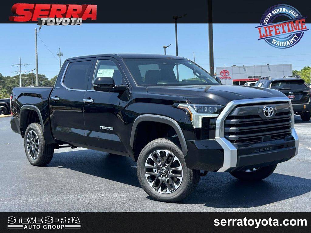 Midnight Black Metallic 2026 Toyota Tundra Pickup Truck Four-Wheel Drive Automatic