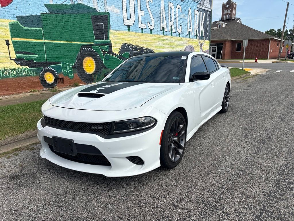 White Knuckle Clearcoat 2023 Dodge Charger Sedan Rear-Wheel Drive 8-Speed Automatic