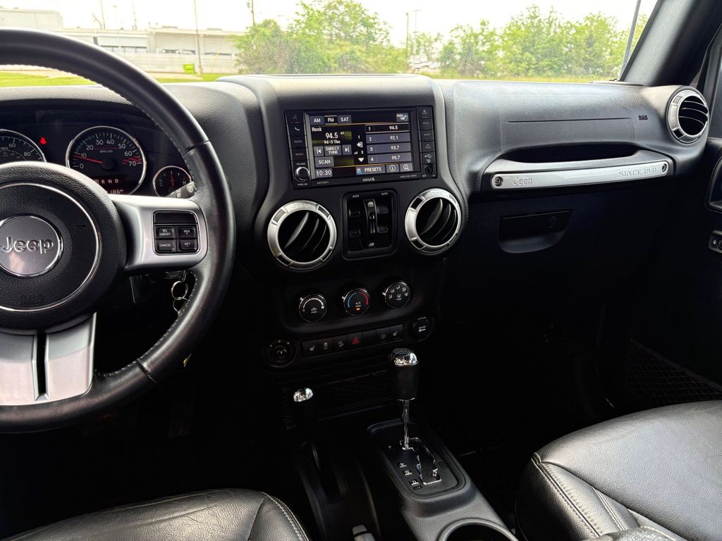 2016 Jeep Wrangler Unlimited Rubicon Black at North Houston Mitsubishi