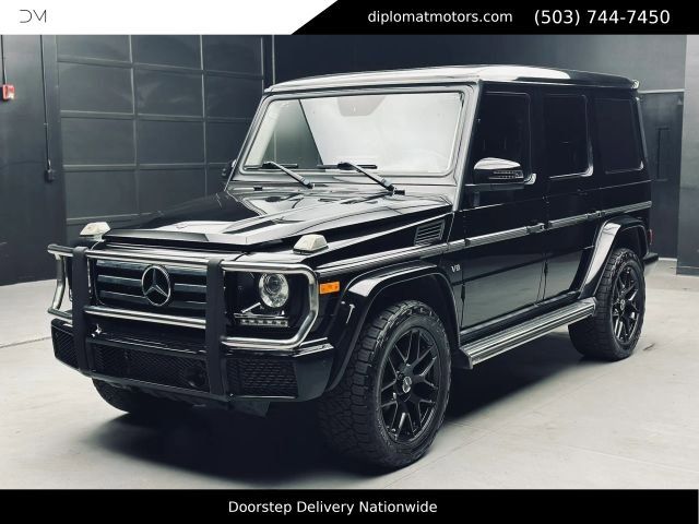 Black 2018 Mercedes-Benz G-Class G 550 4MATIC SUV / Crossover All-Wheel Drive 7-Speed Automatic