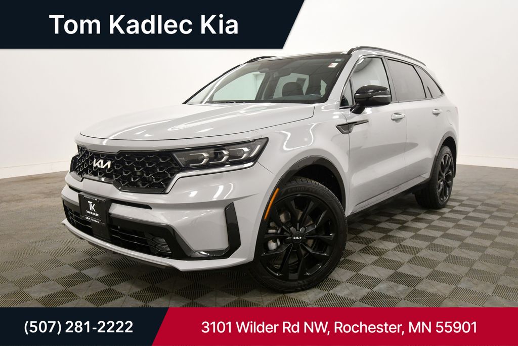 Wolf Gray 2023 Kia Sorento SX AWD SUV / Crossover All-Wheel Drive 8-Speed Dual Clutch
