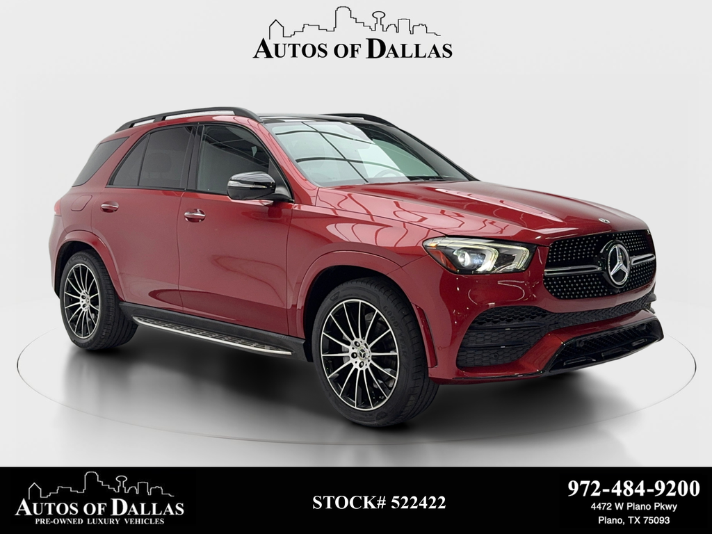 Red 2021 Mercedes-Benz GLE 350 RWD SUV / Crossover Rear-Wheel Drive 9-Speed Automatic