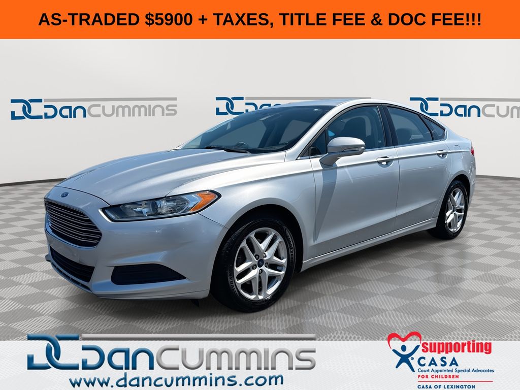 Ingot Silver 2014 Ford Fusion Sedan Front-Wheel Drive 6-Speed Automatic