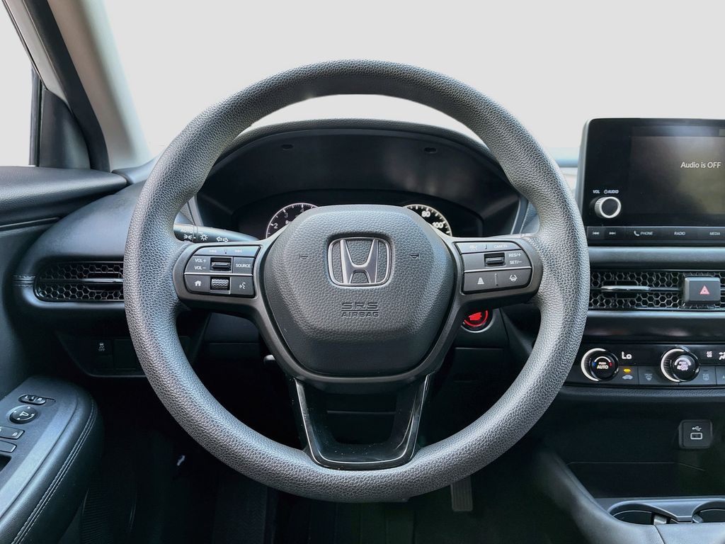 2023 Honda HR-V LX White at Central Houston Nissan