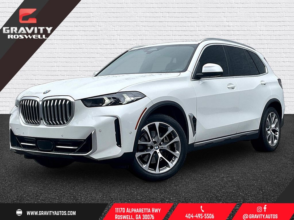 Mineral White Metallic 2024 BMW X5 SUV / Crossover All-Wheel Drive 8-Speed Automatic