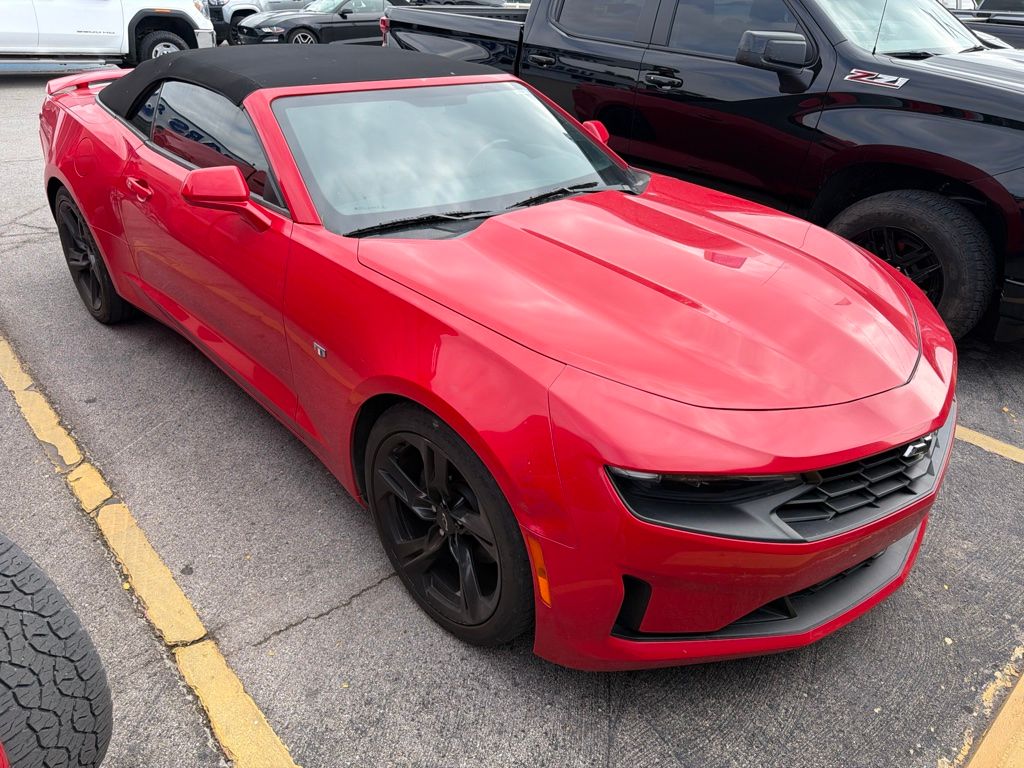 Red Hot 2020 Chevrolet Camaro 1LT Convertible RWD Convertible Rear-Wheel Drive 8-Speed Automatic