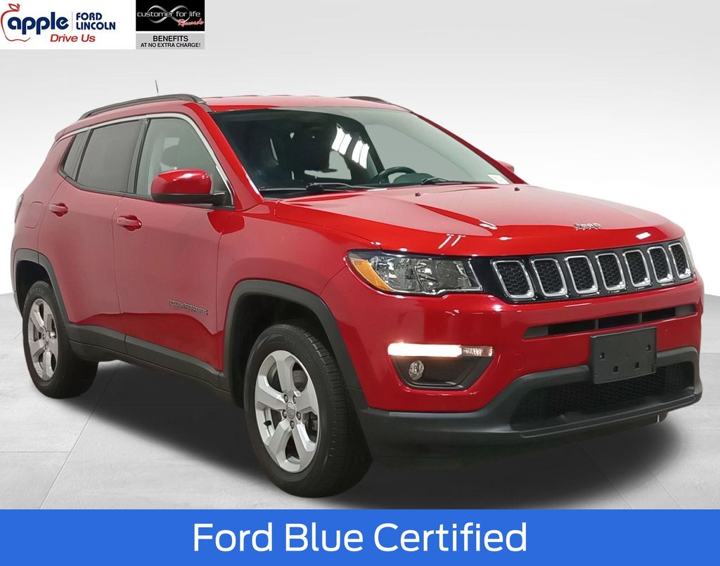 Redline Pearlcoat 2018 Jeep Compass SUV / Crossover Four-Wheel Drive 9-Speed Automatic