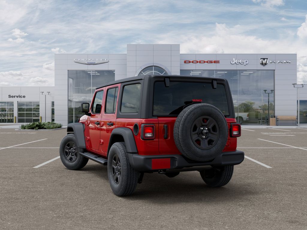 New 2026 Firecracker Red Clearcoat Jeep Sport image 3