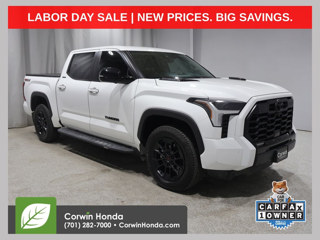 Ice Cap 2024 Toyota Tundra Hybrid Pickup Truck Four-Wheel Drive Automatic