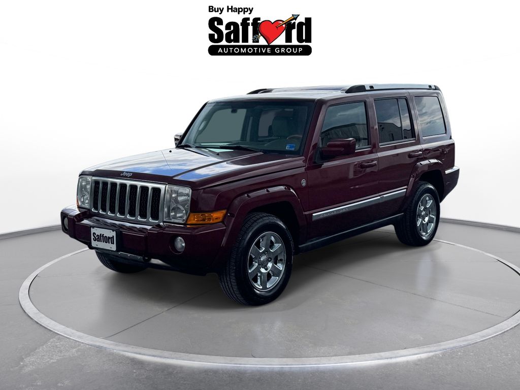 Red Rock Crystal Pearl 2007 Jeep Commander SUV / Crossover Four-Wheel Drive 5-Speed Automatic