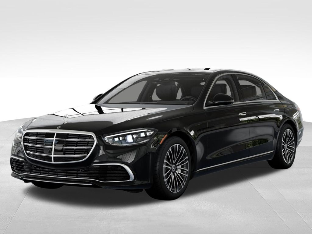 Black 2026 Mercedes-Benz S-Class Sedan All-Wheel Drive 9-Speed Automatic
