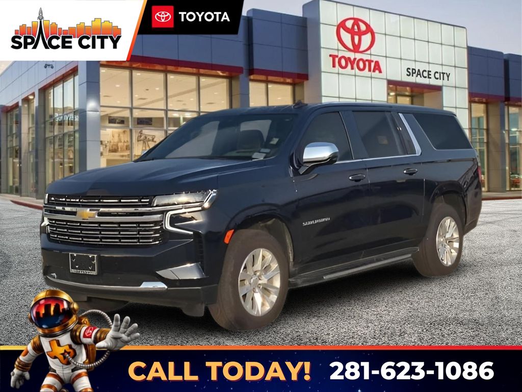 Midnight Blue Metallic 2024 Chevrolet Suburban SUV / Crossover 4X2