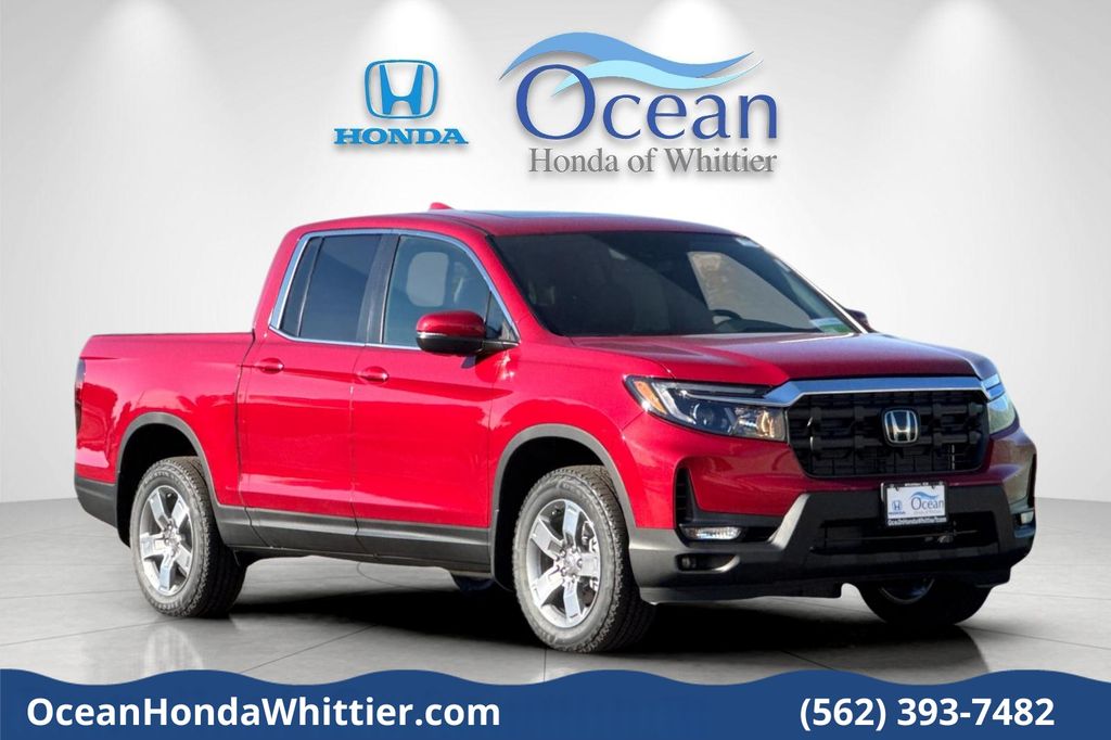 Radiant Red Metallic II 2026 Honda Ridgeline Pickup Truck All-Wheel Drive 9-Speed Automatic