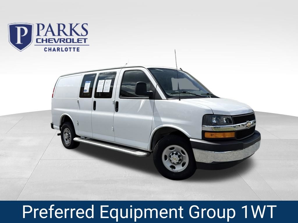 Summit White 2024 Chevrolet Express Cargo 2500 RWD Van Rear-Wheel Drive 8-Speed Automatic Overdrive