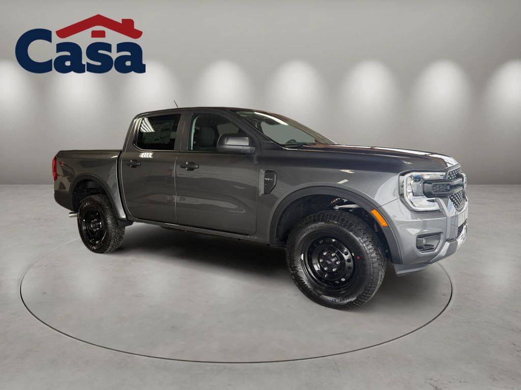 Carbonized Gray Metallic 2026 Ford Ranger XL SuperCrew 4WD Pickup Truck Four-Wheel Drive Automatic