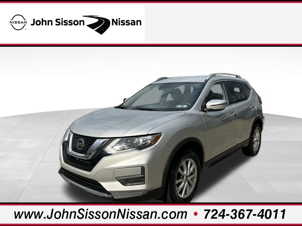 2019 Nissan Rogue SV Silver at John Sisson Motors
