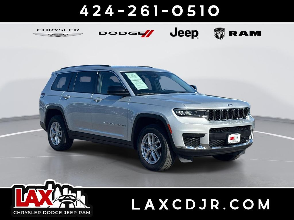 Silver Zynith 2023 Jeep Grand Cherokee L Laredo 4WD SUV / Crossover Four-Wheel Drive 8-Speed Automatic