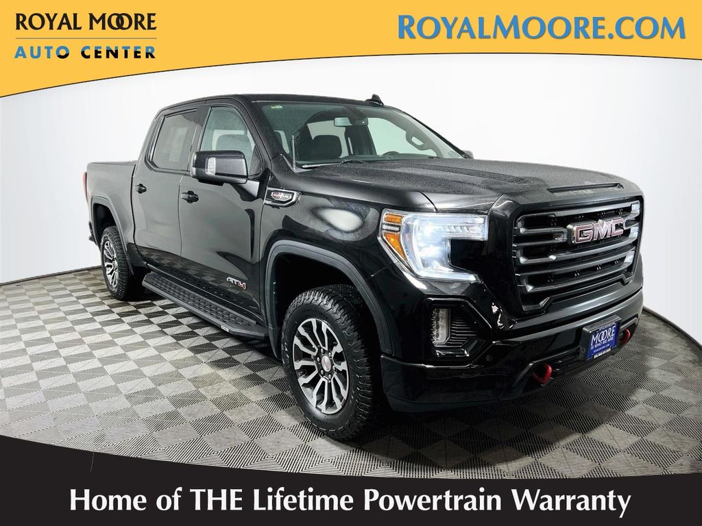 Black (Ebony Twilight Metallic) 2021 GMC Sierra 1500 Pickup Truck Four-Wheel Drive Automatic