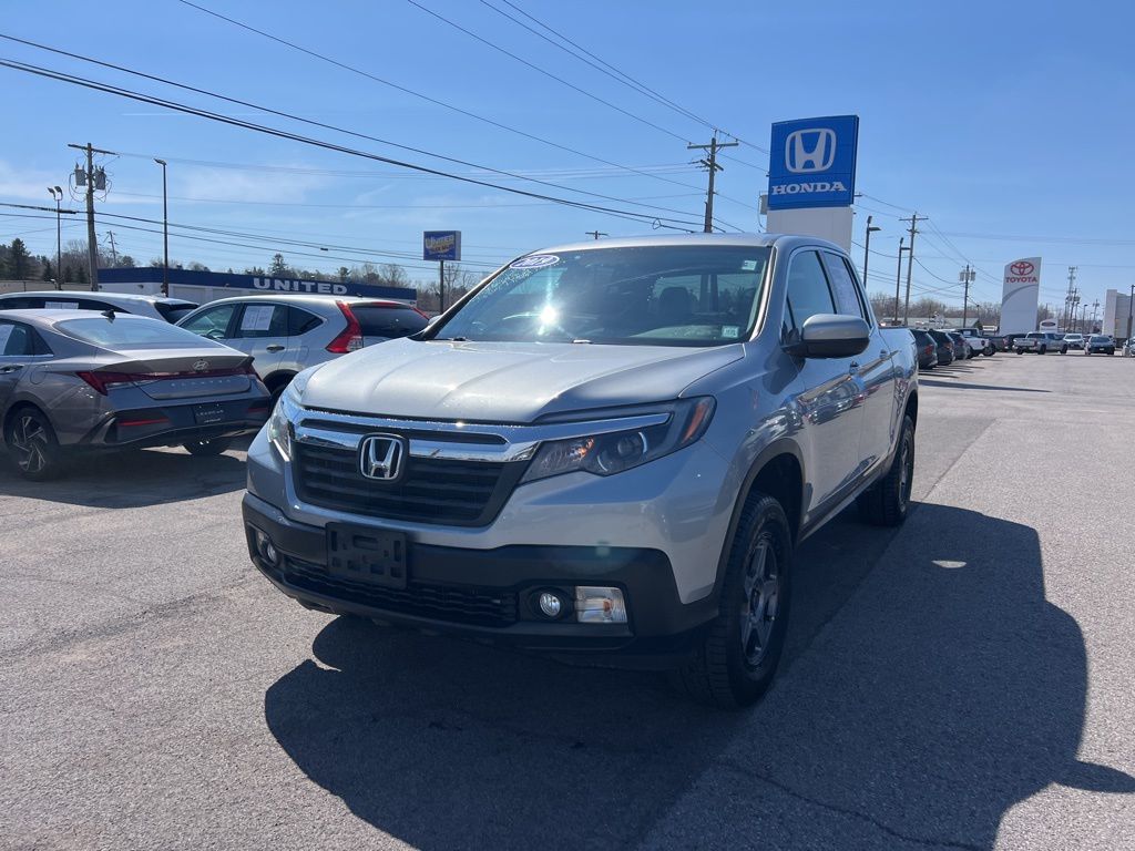 Lunar Silver Metallic 2019 Honda Ridgeline RTL AWD Pickup Truck All-Wheel Drive 6-Speed Automatic
