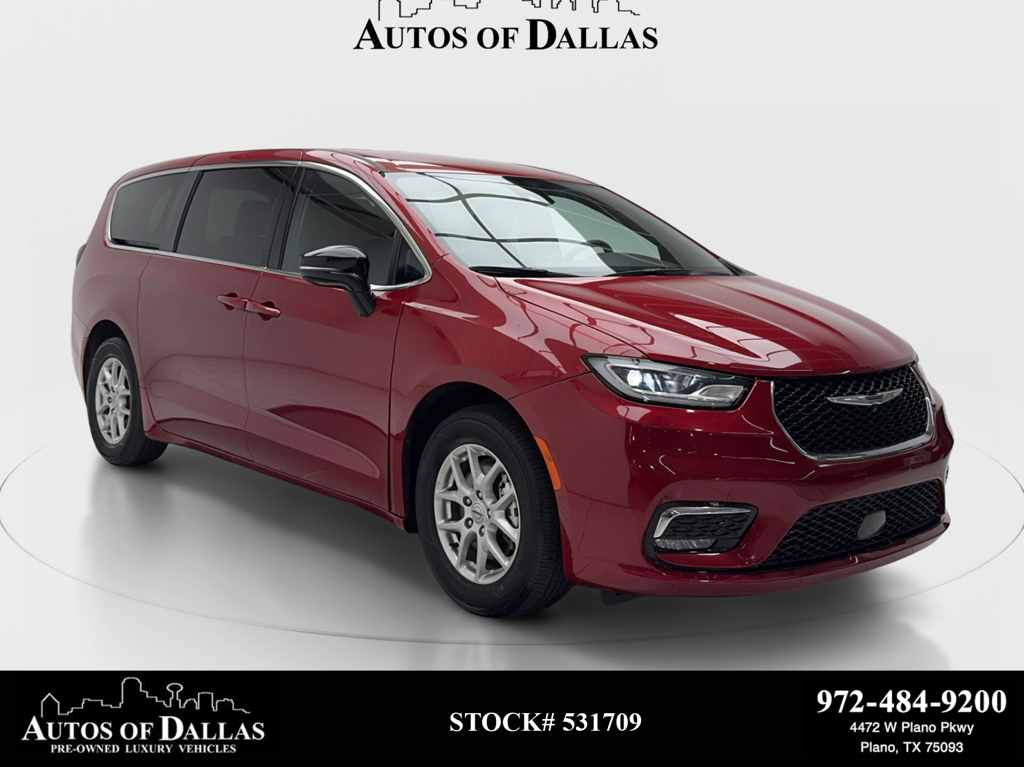 Red Hot Pearlcoat 2025 Chrysler Pacifica Minivan Front-Wheel Drive 9-Speed Automatic